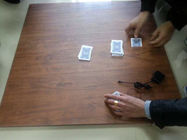 Tabla cuadrada de madera de engaño del póker de los dispositivos del casino para el truco del juego